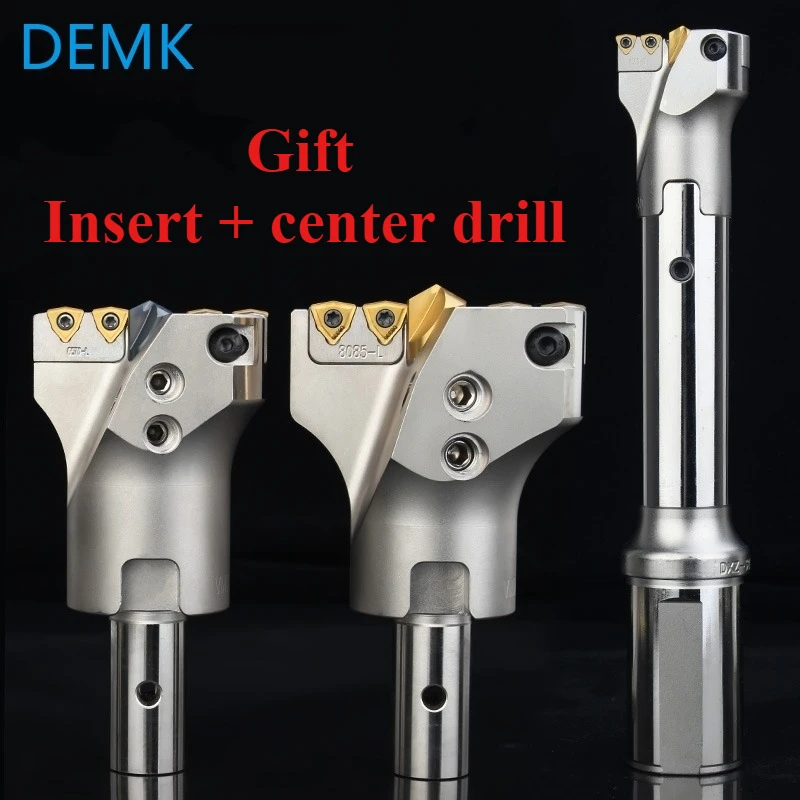 VMD adjustable large-diameter deep hole indexable drill bit 45-160mm U-drill drilling tool for WCMX WCMT insertion
