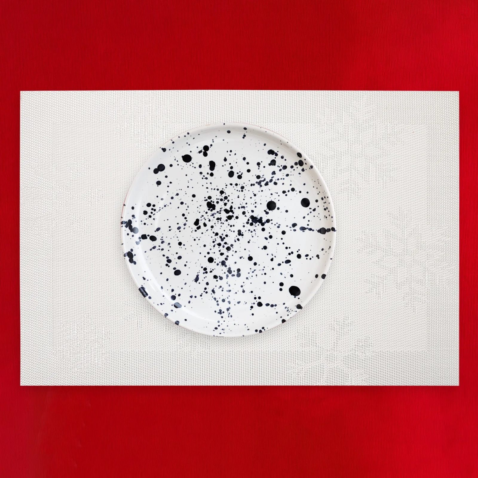 

6Pcs Christmas Themed Placemat Creative Designs Practical Table Coasters Silver Christmas Table Mats Place Mats