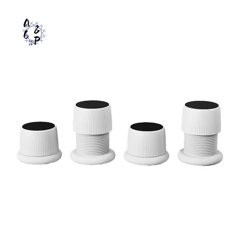 A68P-Anti Vibration Pads Home Furniture Feet Mat Universal Bumper Self-Adhesive Slipstop Silent Skid Raiser Mat 4Pc