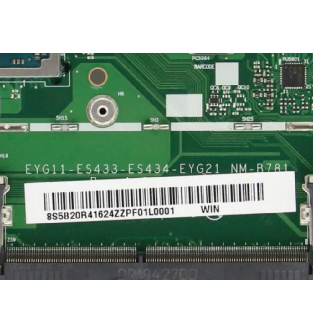 Imagem -03 - Placa-mãe Portátil para Lenovo Yoga Nm-b781 Cpu R32200u R5-2500u Fru 5b20r41624 5b20r41609 14arr