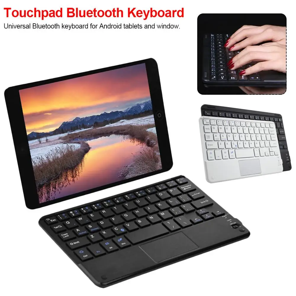 Bluetooth Touch Pad Keyboard Cover for Samsung Galaxy Tab A 10.5 T590 T595 SM-T590 SM-T595 Bluetooth Keyboard Tablet Smart Case