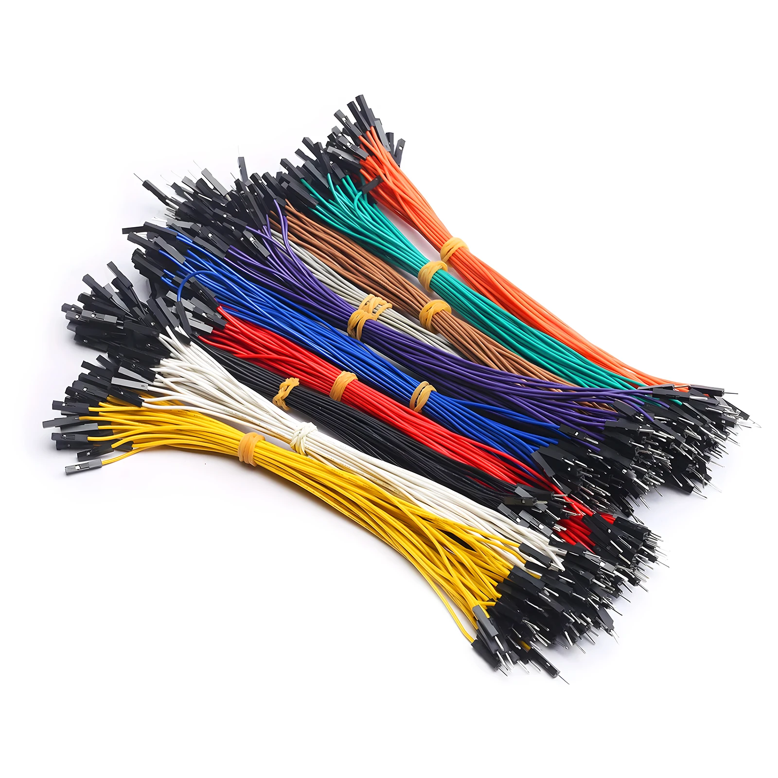 20/50/100pcs Dupont Wire Jumper Cable DIY Kit 20cm Breadboard Cable 2.54mm Pitch Male Female Wire 1Pin Connector for Arduino