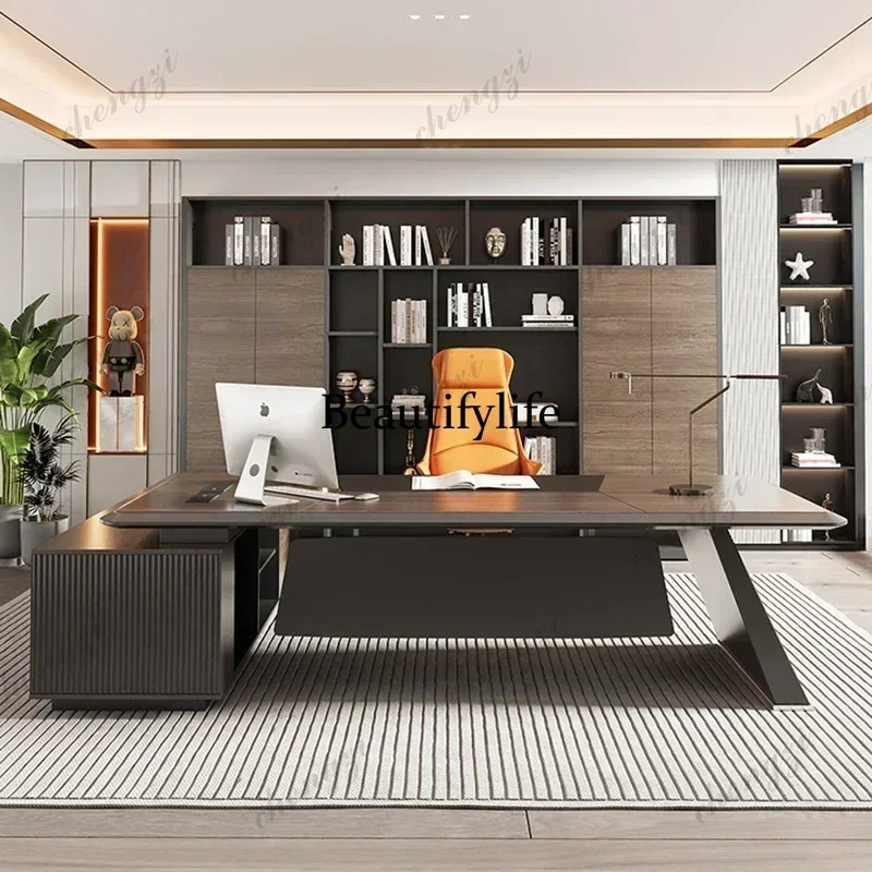 Minimalist Executive Office Desk Supplies Designer Reception Creative Office Desk European Princessa68
