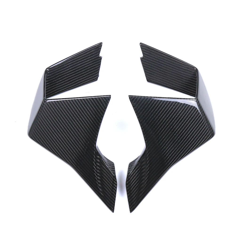 100% Carbon Fiber M1000RR Motorcycle Front Spoiler Fixed Winglets Wind