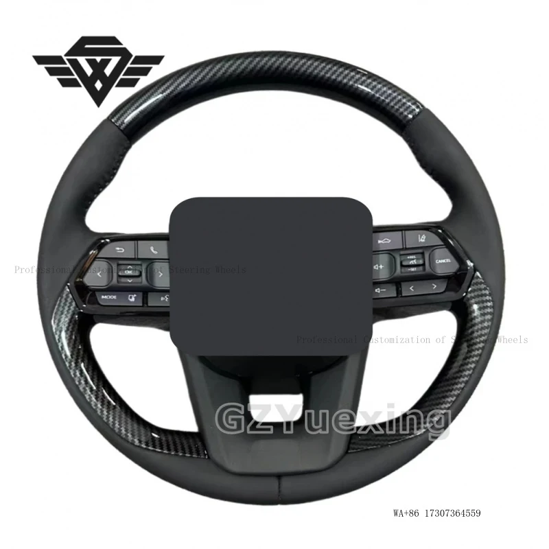 Fit for LC300 Car Steering Wheel Assembly Peach Wood Grain Steering Wheel