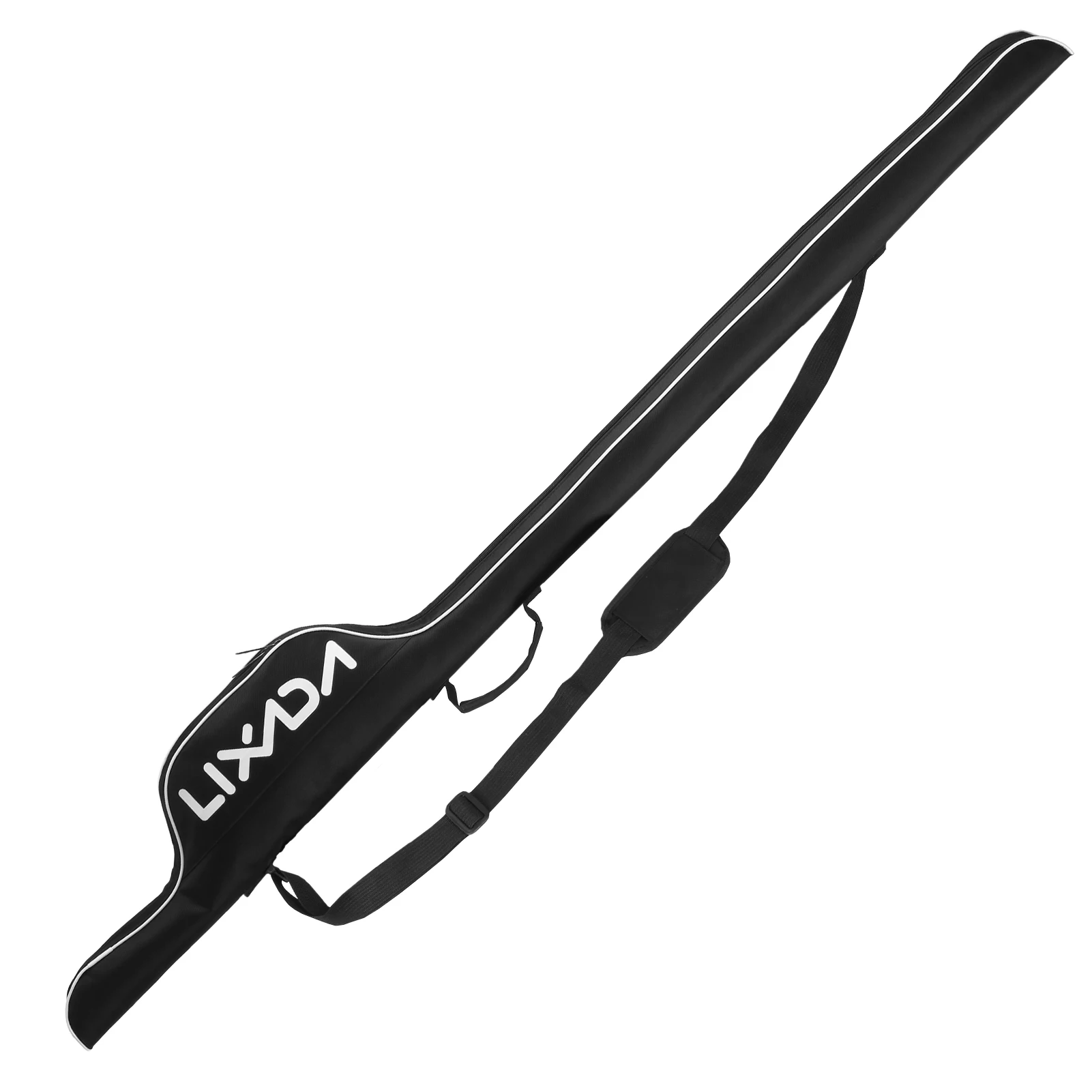 Lixada 63'' Fishing Pole Bag Portable Fishing Rod Case Folding Fishing Pole Holder Large Capacity Rod Tackle Organizer Storage