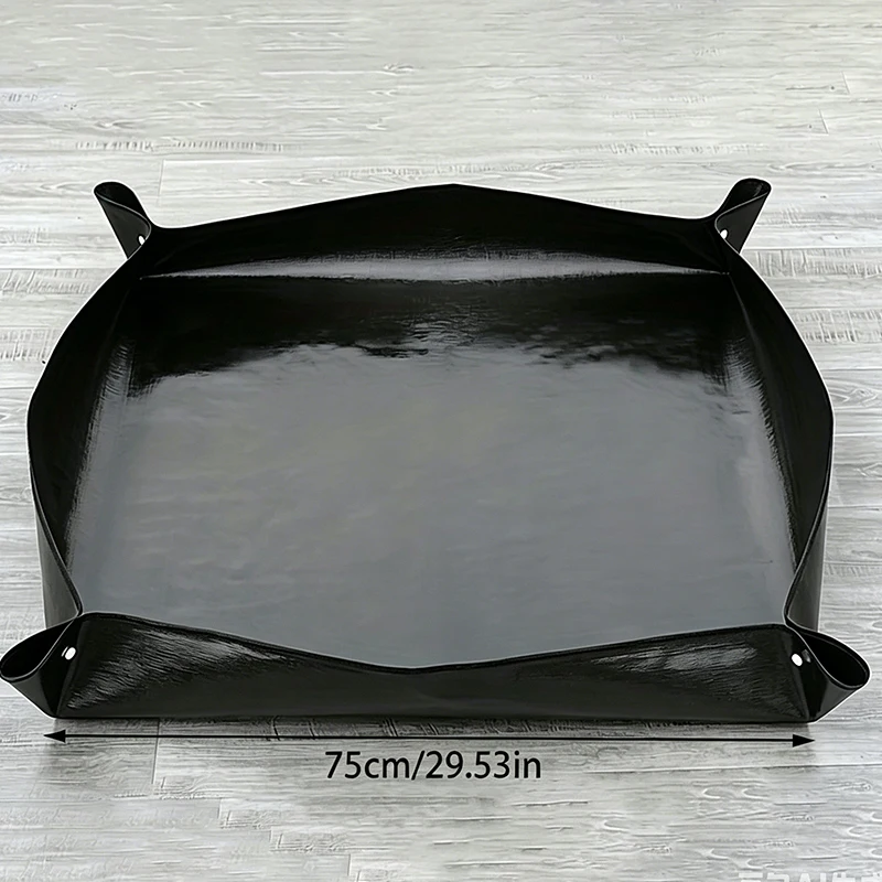 Lock Waterproof Anti Dirty Thicken Basin Cushion Mix Soil Flower Land Mat Gardening Pad Reusable Transplanting Pot Foldable