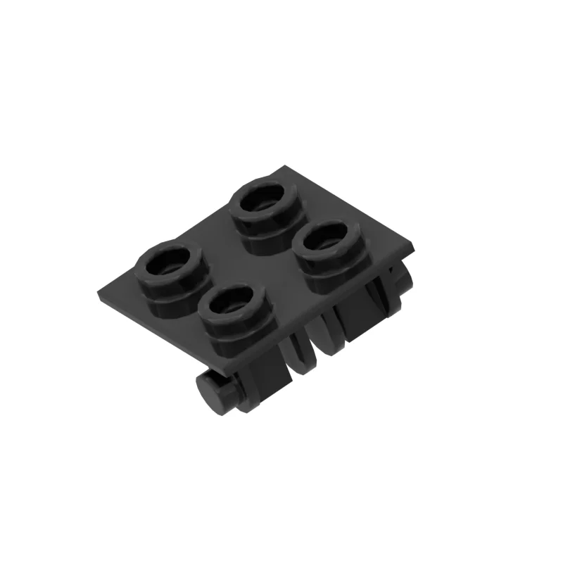 10pcs MOC Brick Parts Hinge Brick 2x2 Top Plate Thin Hinge Brick 1x2 2x2  Base Compatible with 3937 6134 3938 DIY Toys Gifts