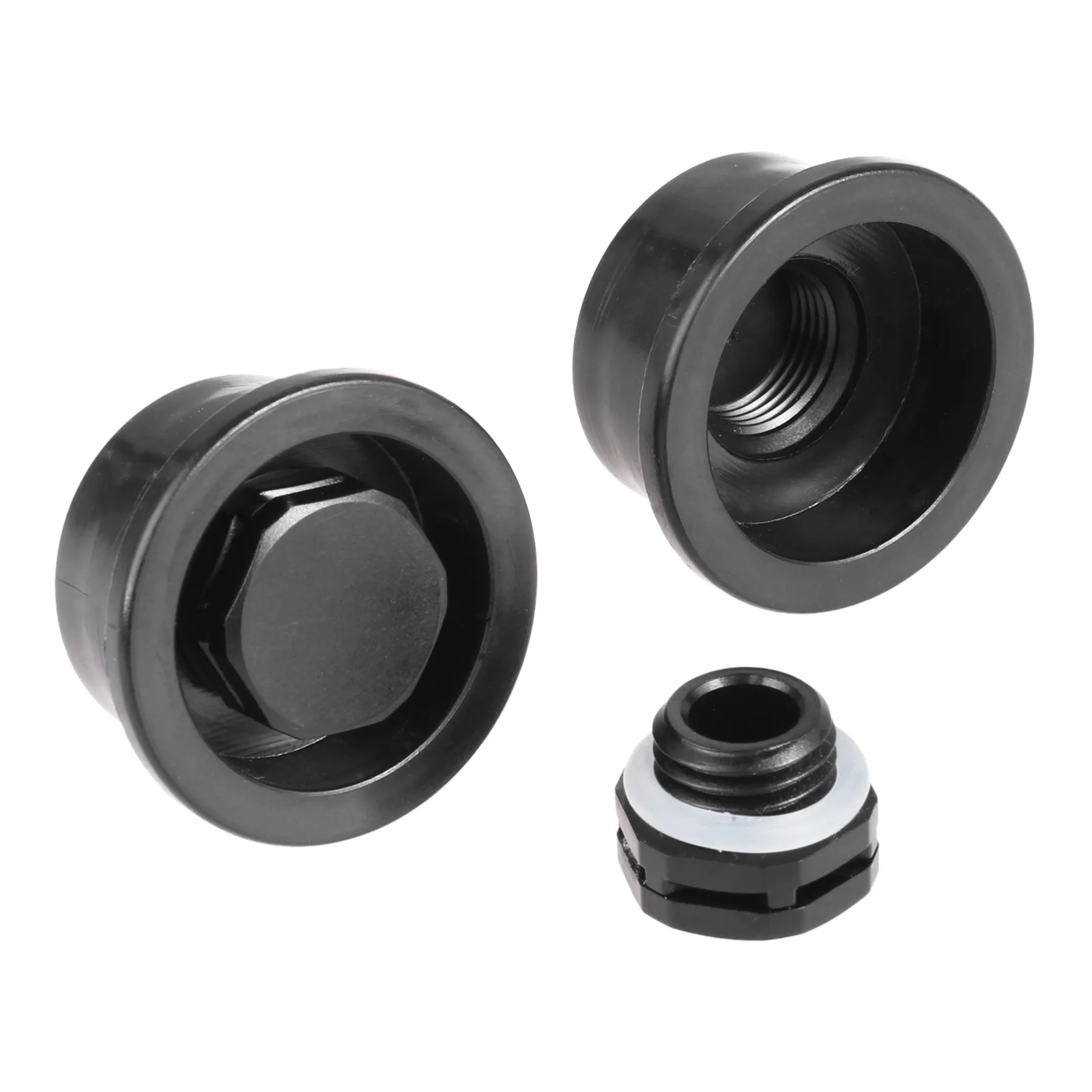 6 قطعة السيارات الهواء تنفيس التوصيل برغي في صمام العادم التوصيل والعتاد ل تصفح سوب Standup مجداف مجلس لوح التزلج مقاوم للماء الأسود البلاستيك