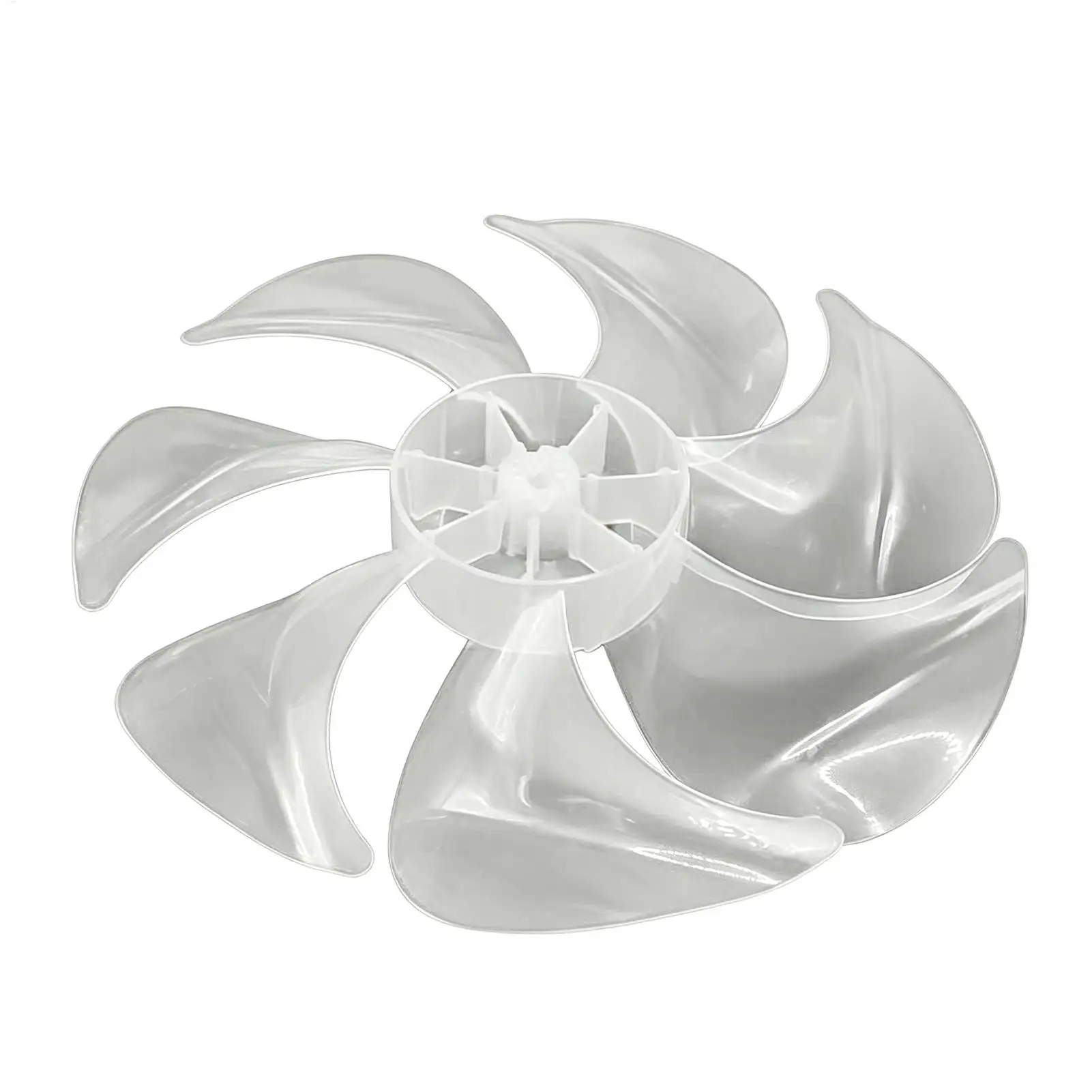 Replacement Pedestal Fan Blades 12 Inch 7 Leaves Propeller Universal Electric Parts for Floor Desk Wall Fan Office Home