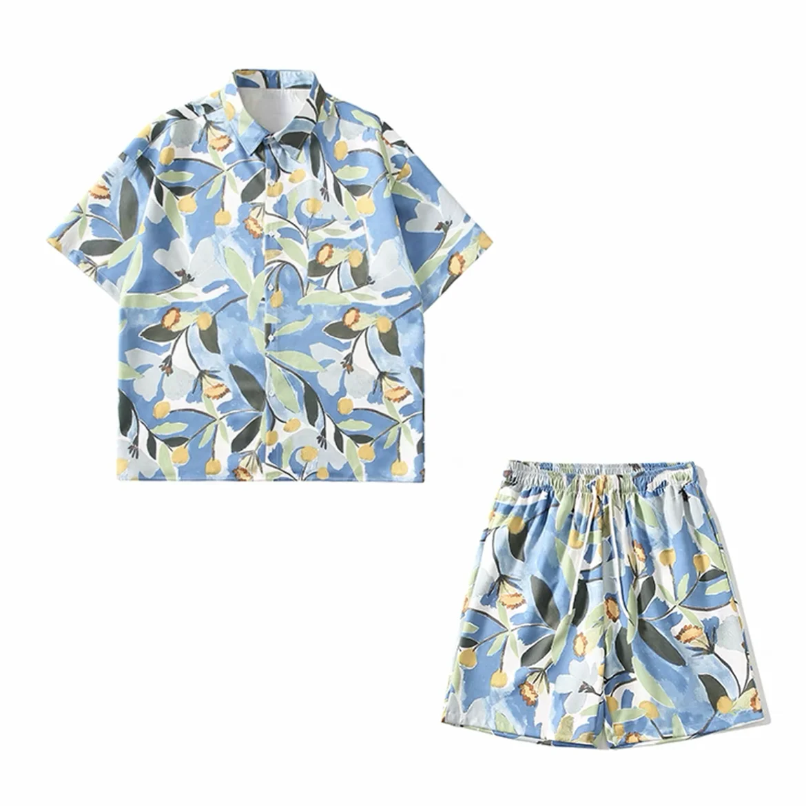 

NIGO Short Sleeved Shirt Shorts Set Suit #nigo94811