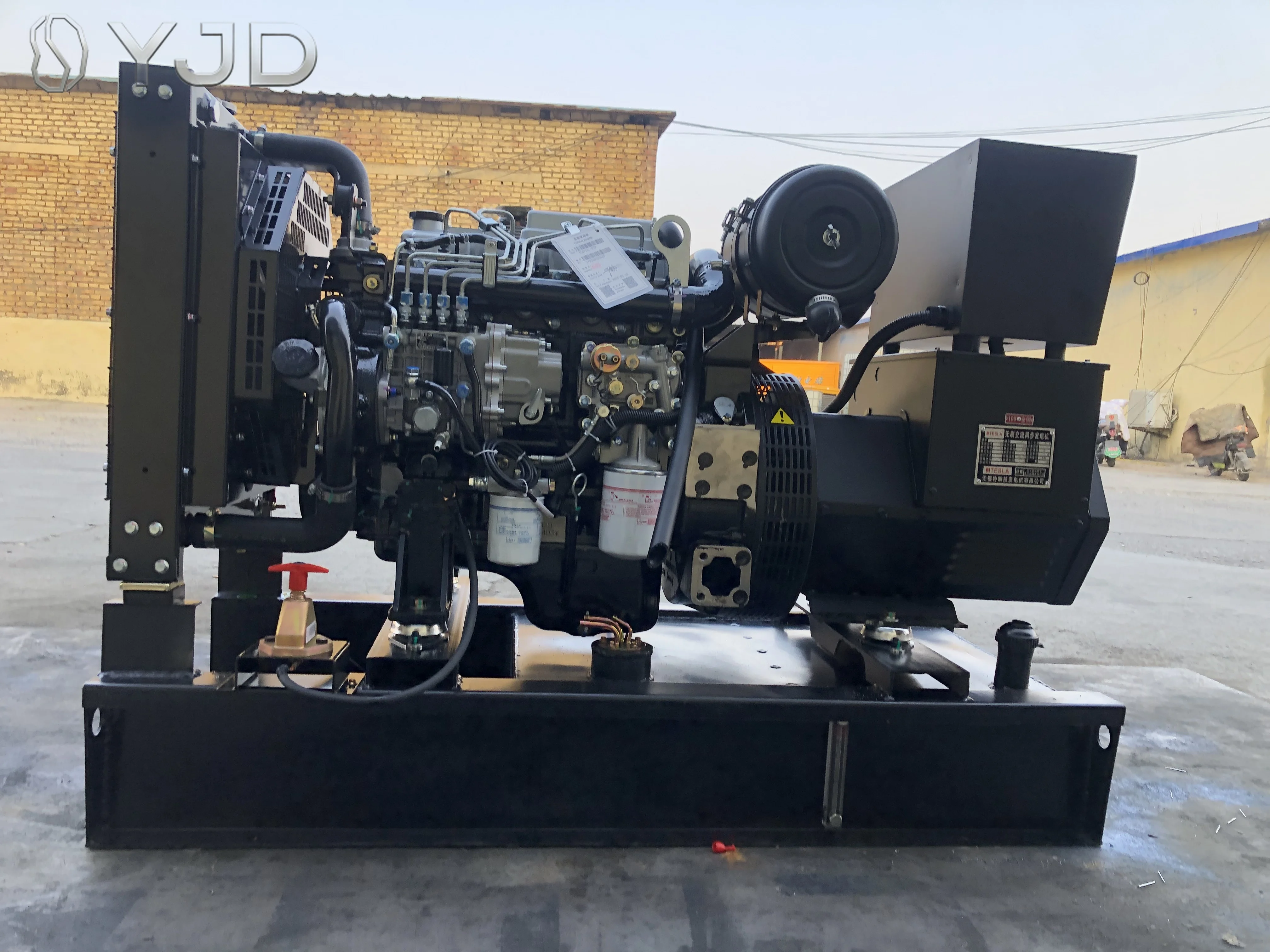 Hot Sale Yu-Chai  Engine Brand Diesel Generator Set Open Frame Type 30KVA 40KVA Genset 50/60HZ 110V 220V 230V 380V 400V 440V