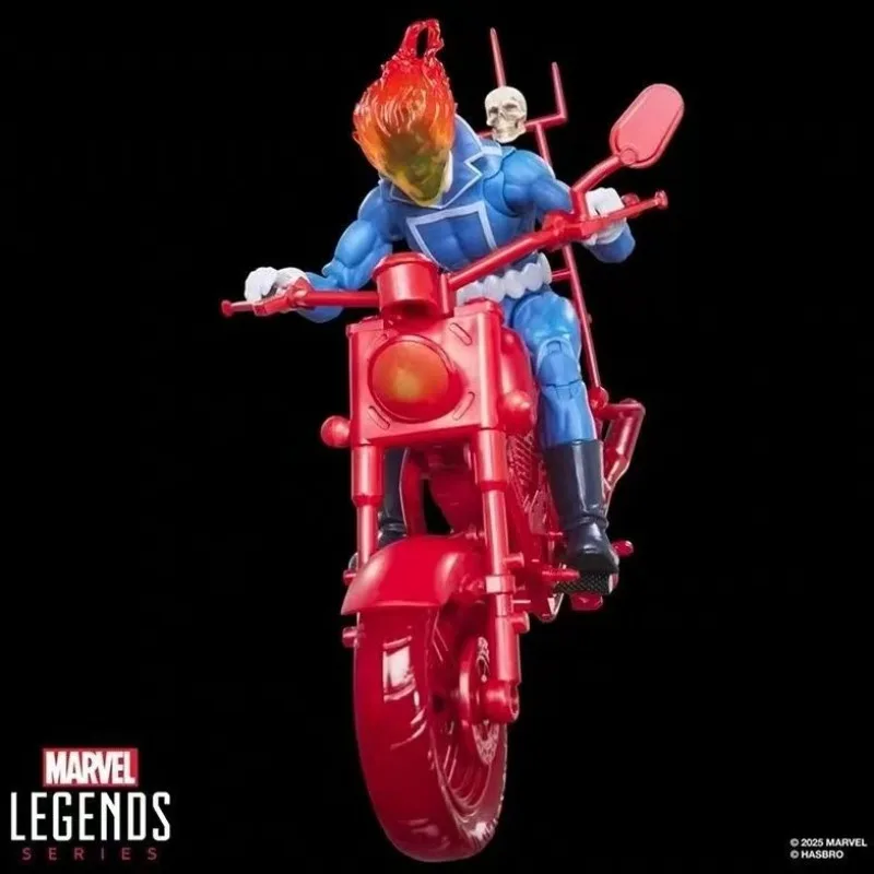 In Stock Hasbro Marvel Legends Series Ghost Rider Models Anime Movie Toys Model Action Figure Scale Humanoid Gift Hobbies view 3