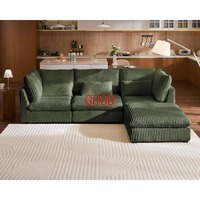 Oversized Modular Sofa, 120\