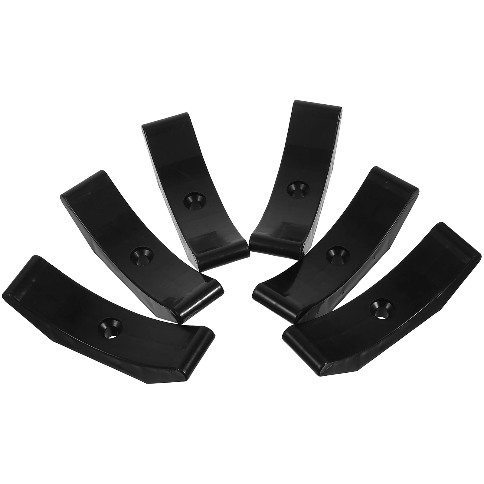 

6pcs Dumbbell Rack Holders Portable PP Cushioning Stand Hollow Design Storage Solution Fitness Equipment Accessories