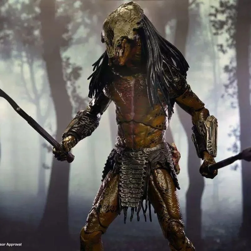 NECA Predator-figura de acción de Predator, modelo de colección móvil articulada de 7 ", juguetes de regalo de Navidad, 51725