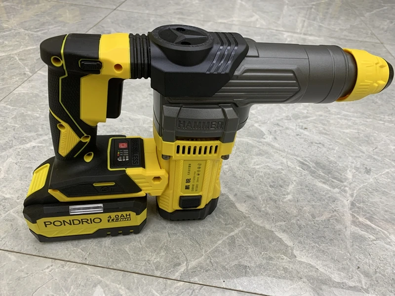 

High Quality 21V Construction Power Hammer Drill Mini DIY Electric Rotary Hammer for Concrete Demolition