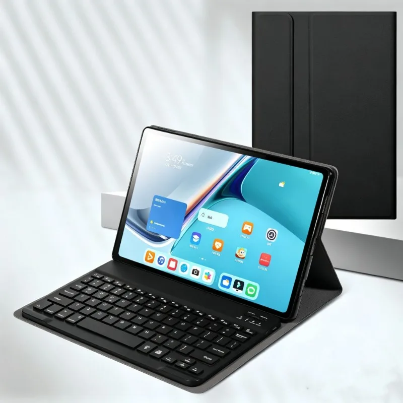 

Чехол для Honor Pad 10 12.1 дюйма 2025 года, из искусственной кожи, с подставкой, защитный чехол для планшета Honor Pad 10, HEY3-W00 W10, с клавиатурой, Funda