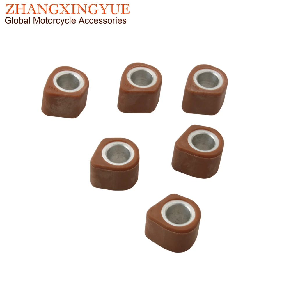 Racing Variator Slider Roller Weights 16x13mm 4g 5.5g 6g 7g For Baotian BT50QT Pegasus Sky 50 GY6 50cc 139QMB Scooter