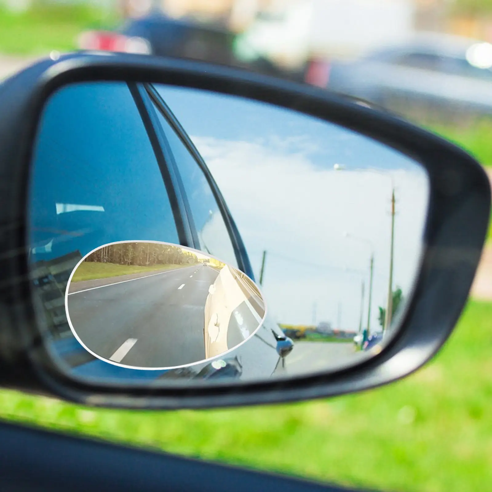 6Pcs Frameless Car Rearview Mirror Blind Spot Mirror Easy Replacement High Quality Safe and Durable Blind Spot Mirrors
