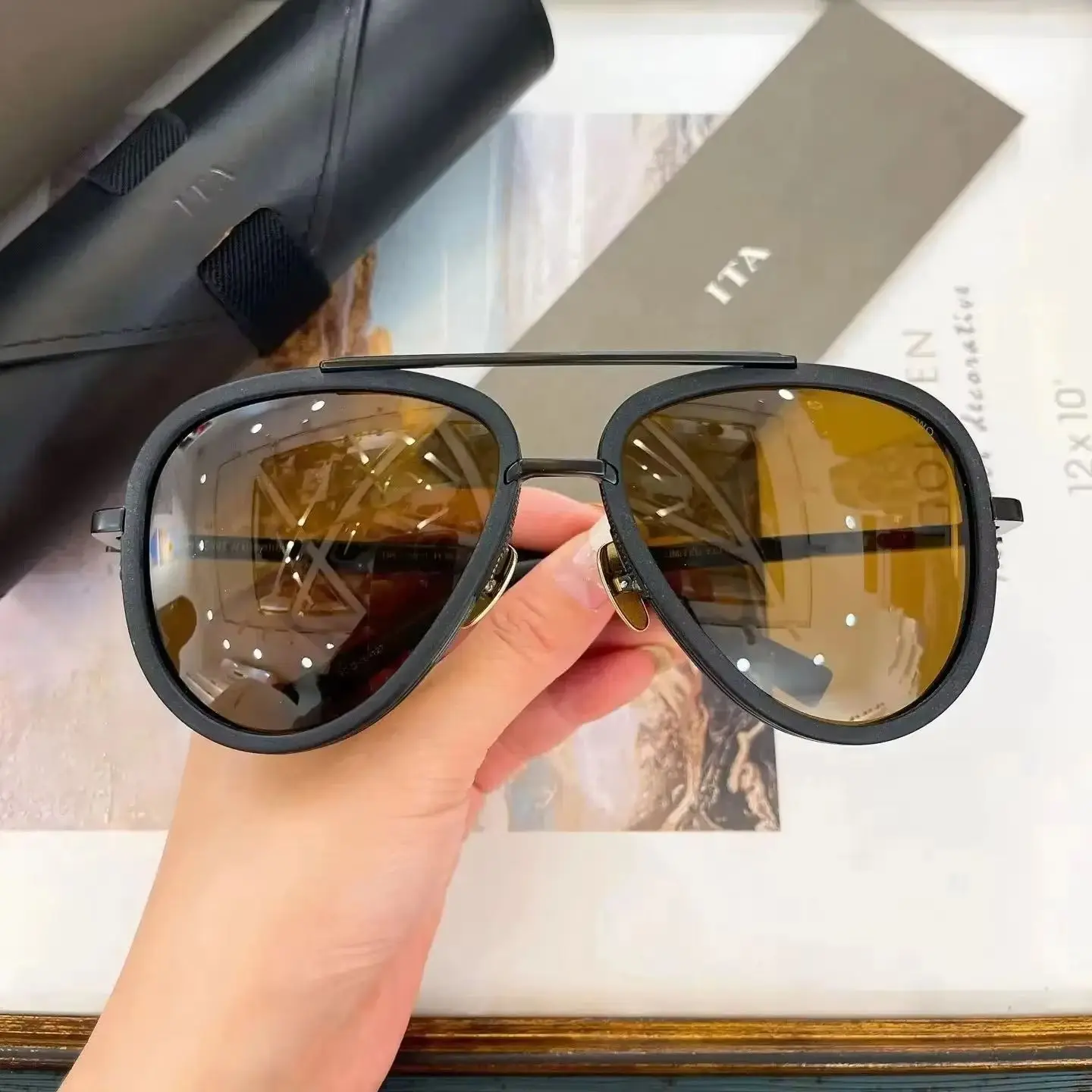 

Новые женские солнцезащитные очки ADITA DRX-2031 MACH TWO Premium Oval LIMITED EDITION, поляризационные мужские солнцезащитные очки UV400 с антибликовым покрытием для вождения