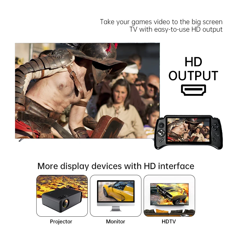 Gamehero powdy X17คอนโซลเกมมือถือแอนดรอยด์7.0ขนาด7นิ้ว IPS ทัชสกรีน MTK 8163 Quad Core Google Store gifs สำหรับเด็ก