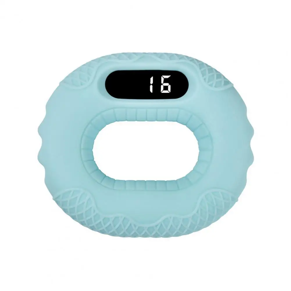 Silicone Hand Grip Trainer Ring LCD Display Bluetooth Remote APP Page Turner Forearm Finger Training Hand Grip Strengthener