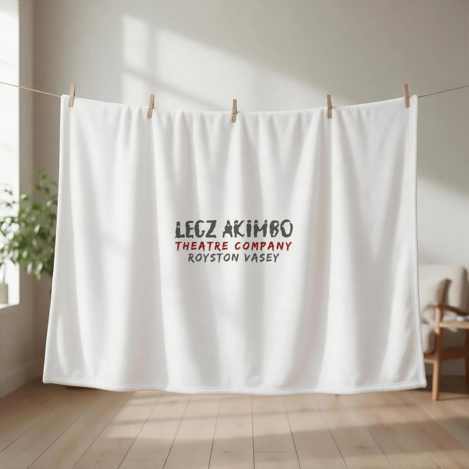 New Legz Akimbo Theatre Company - Royston Vasey Throw Blanket Stuffeds for babies Thermal Baby Blankets