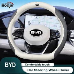 Leather Car Steering Wheel Cover for BYD ATTO 3 2021 2022 2023 2024 2025 2026 Auto Accessories