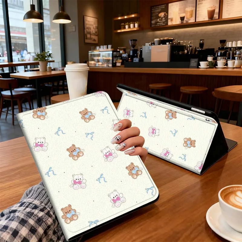 

Animal Fresh Pattern For iPad Pro 7 8 9 Gen 2 11 13 5th 6th 10th 11th M5 M4 12.9 10.9 10.2 Inch 2024 2025 Tablet Case