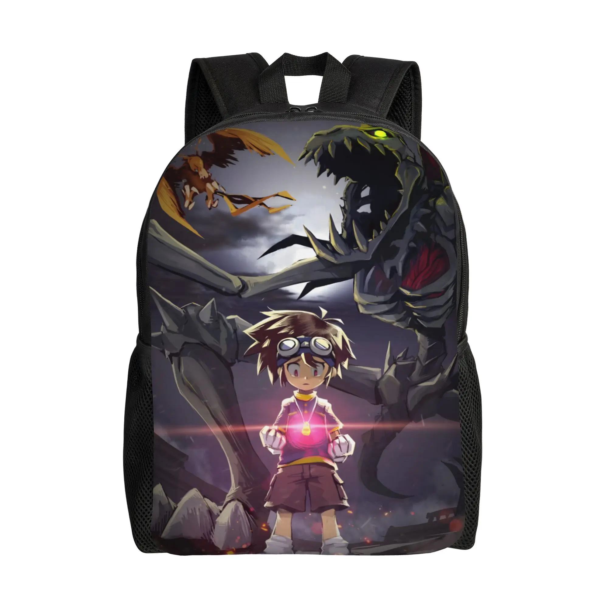 1Piece Tai Courage Evolution New School Year Laptop Bag Digimon Anime Men Women Adult  Backpack