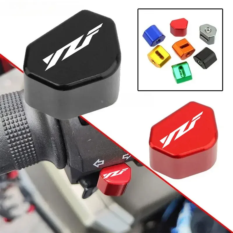 For YAMAHA YZF R1 R3 R6 R25 R125 R1M YZFR1 YZFR6 YZFR3 Accessorie CNC Switch Button Turn Signal Switch Key cap
