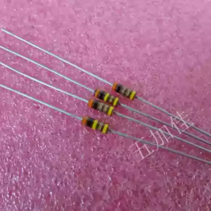10-100pcs imported RCR07G3R0JS 3R 1/4W antique carbon core non inductive resistor gallbladder machine special