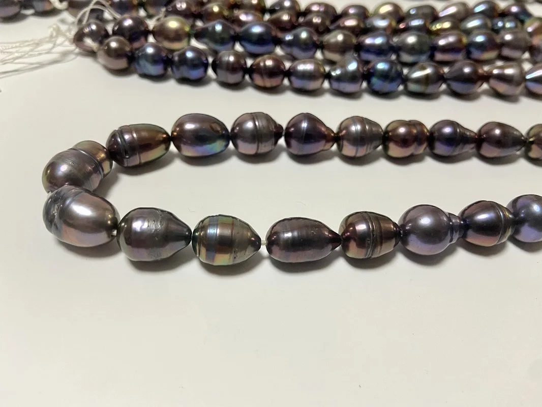 Fine about 18"17x11mm Natural Pearl Necklace for Women Drop Beads Jewelry Gifts