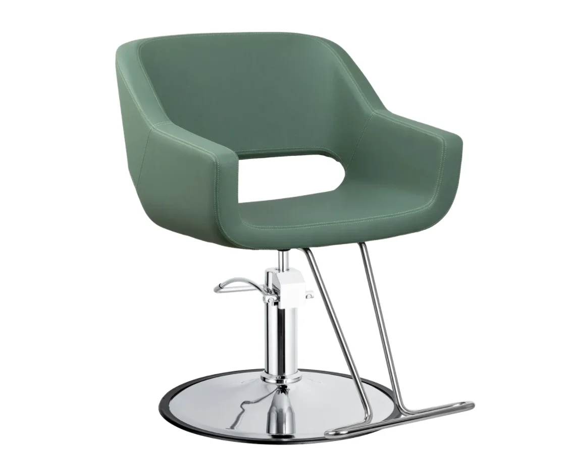 Light Green Barber Chair for Barber Shop Super Quality Salon Chairs for Lady You Rich Beauty Spa Chairs