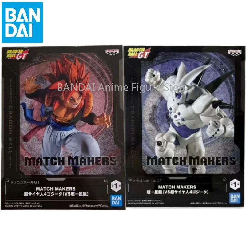 В наличии: Коллекционная фигурка Bandai Dragon Ball GT Anime Match Makers Gogeta Super One-Star Dragon Action Figures DBZ (модель игрушки)