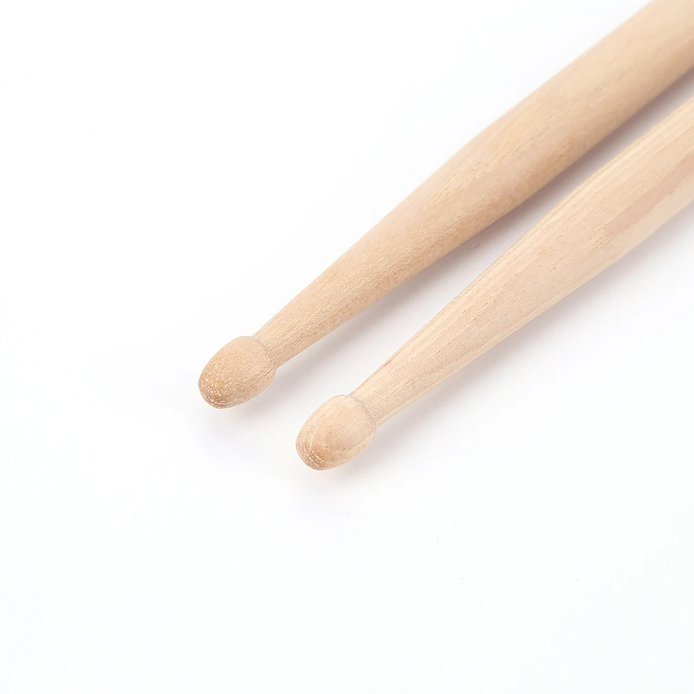 1 Pair 5A/7A Drumsticks Mallets Jazz Drum Sticks Percussion Consistent Weight and Pitch American Hickory Classic Drum Sticks