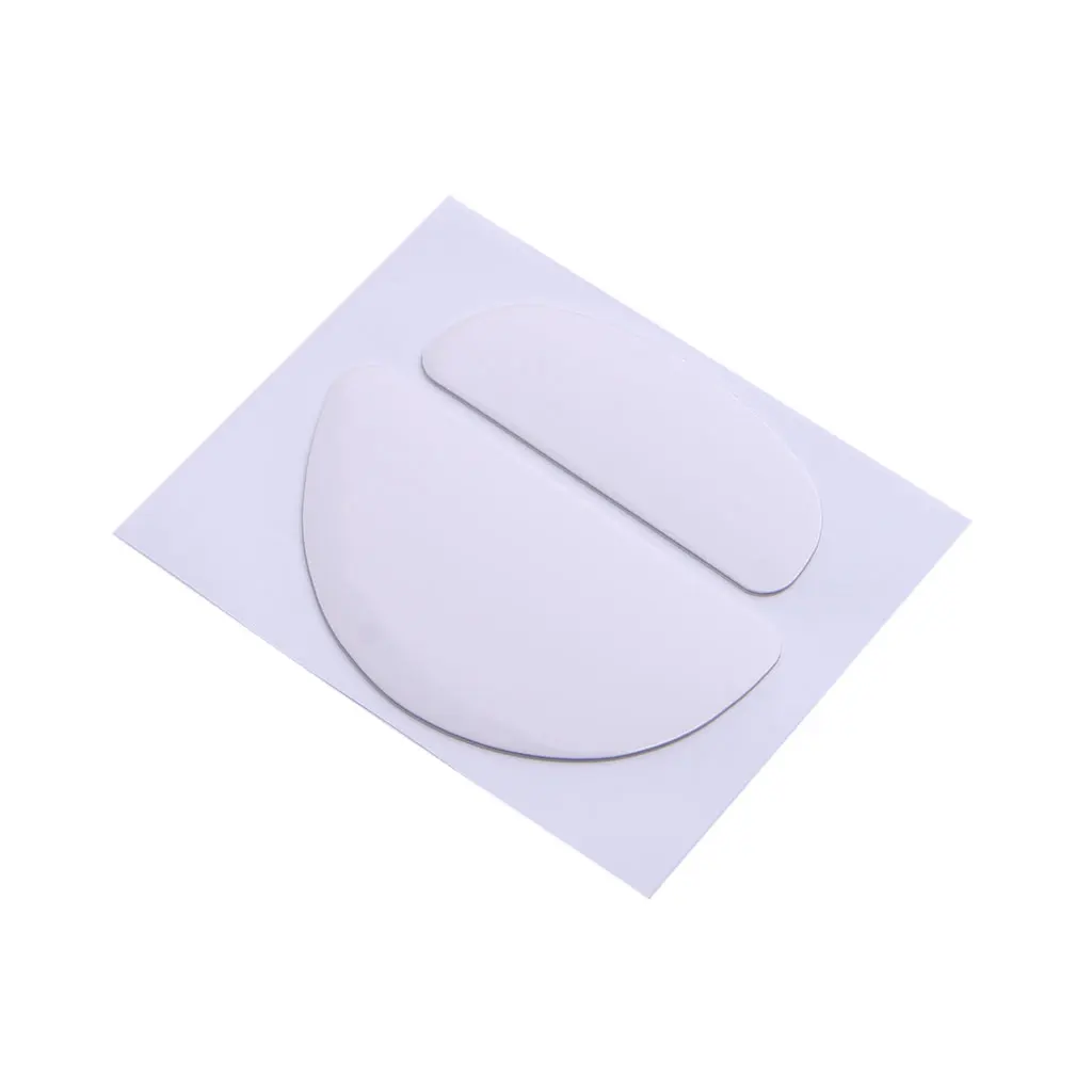 1Set Mouse Pattini Piedi Pad Mouse Piedi Adesivo per Zowie EC1-A EC2-A EVO Mouse Bianco Bordi Curvi Arrotondati Mouse Piedi