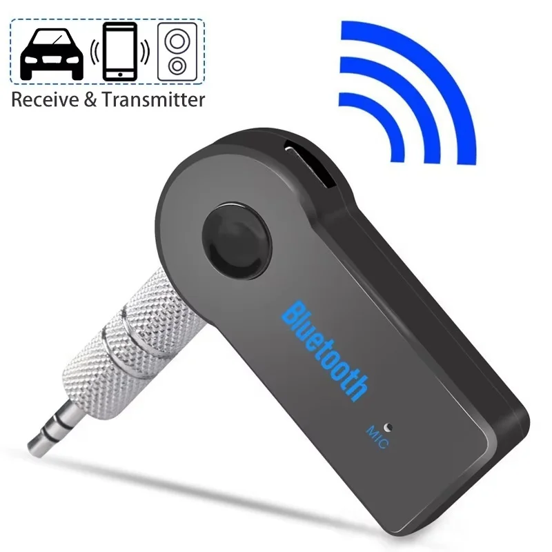 2 In 1 Wireless Bluetooth 5.0 Receiver 3.5mm Jack For Car Music Audio Aux A2DP Headphones Transmitter Adapter Reciever Handsfree