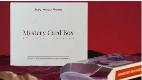 Mystery Card Box by Henry Harrius - Magic tricks (Instant Download)