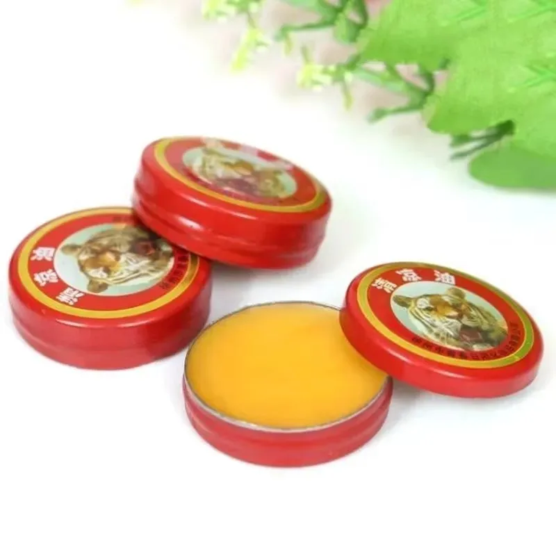 

10/20/50/80Pcs Natural Tiger Balm Essential Oil Treatmentof Influenza Cold Headache Dizziness Muscle Tiger Solid Balm Ointment