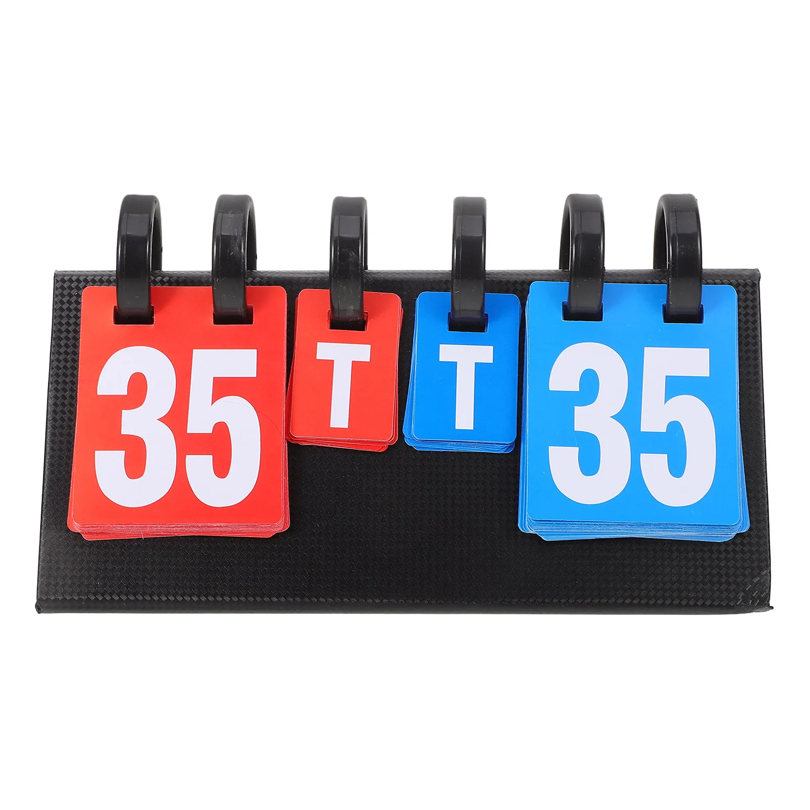 

Basketball Scoreboard PVC Substitution Board Card Pad Outdoor Cross Country Flipper Desk Scoring Whiteboard Portable