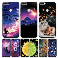 Case For Huawei Honor 7C Case Honor 7A Pro 5.7 7S 7C Pro Soft Silicone Phone Cover Cases For Huawei Honor 7C Aum-L41 TPU Bumper