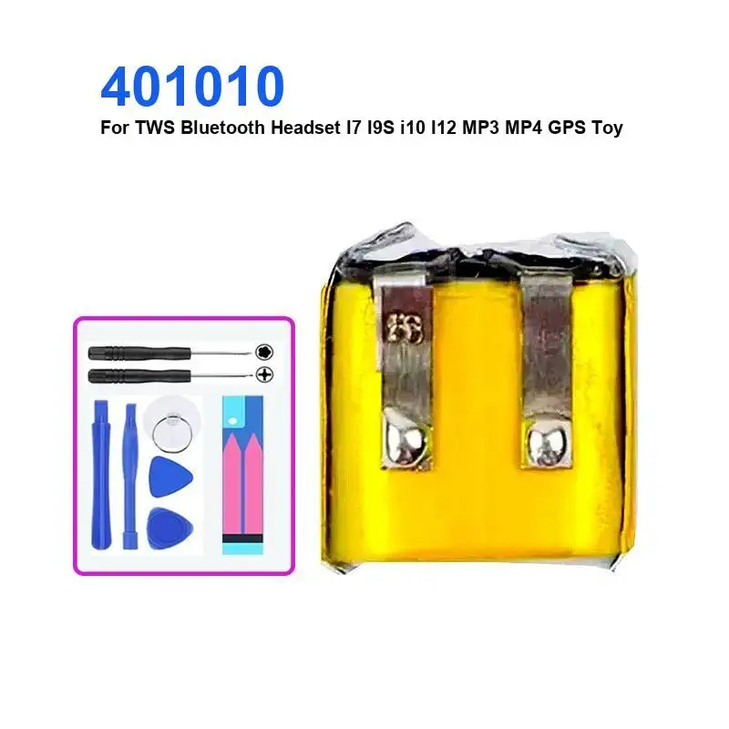 سماعة بطارية أداء جيد لدرجة الحرارة المنخفضة لسماعة رأس بخاصية البلوتوث Tws I7 I9S I10 I12 MP3 MP4 نظام تحديد المواقع لعبة 30Mah 401010 #3