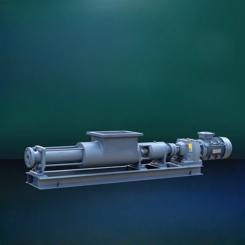 

Hopper Type G Single Screw Iron Stainless Steel Large Diameter Feed Impurity Pump Self-priming