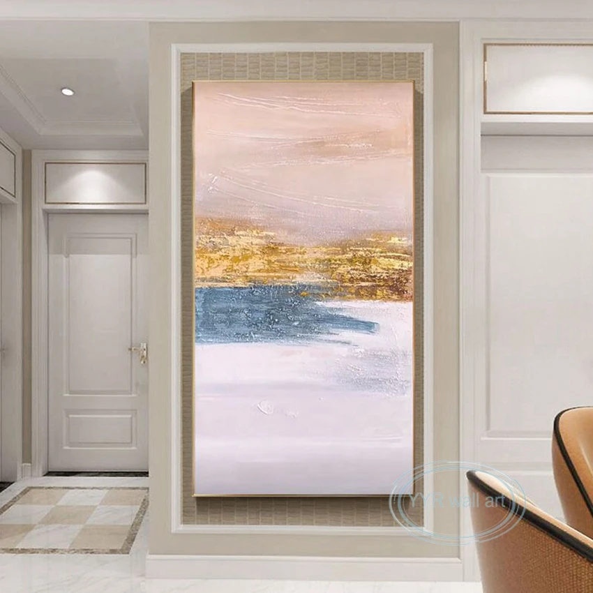 

Home Hotel Room Aesthetic Decor Mural Modern Handmade Oil Painting Abstract Canvas Wall Art Picture Living Room Bedroom Porch