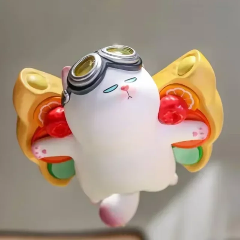 Caja ciega de la serie Pop Mart Vivicat Gourmet, bolsa de adivinación, juguete misterioso, muñeca Original, figura de Anime, adornos de escritorio, colección de regalos