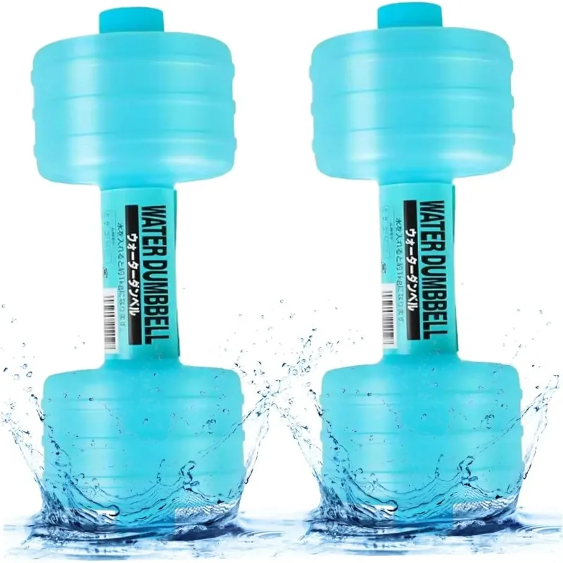 Water Weights Dumbbells Water Dumbbells Adjustable Weight Filled Portable Gym Accessories for Home Office Strength Training