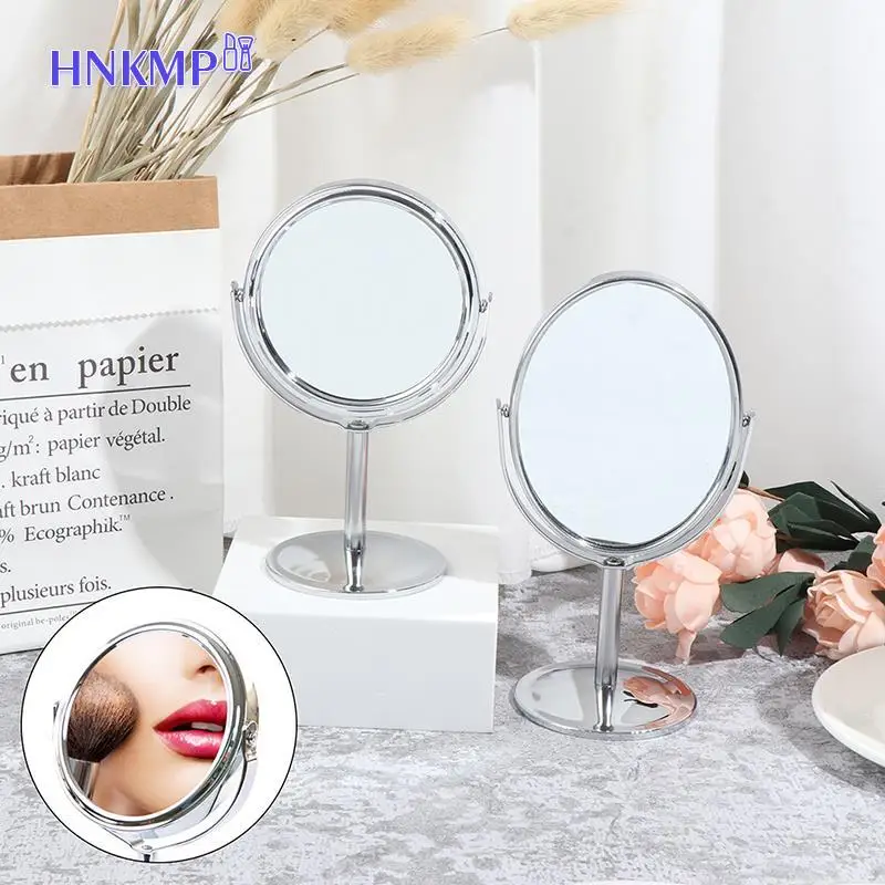 Magnification Mirror Tabletop Vanity Table Round Makeup Mirror Double Sided Makeup Tool