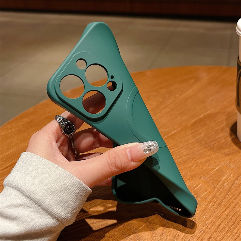 Liquid Silicone For Magsafe Magnetic Wireless Charge Case For iPhone 16 15 14 Plus 11 12 13 Pro Max XS XR Shockproof Soft Cover